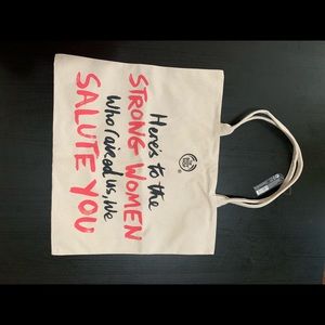The body shop tote bag